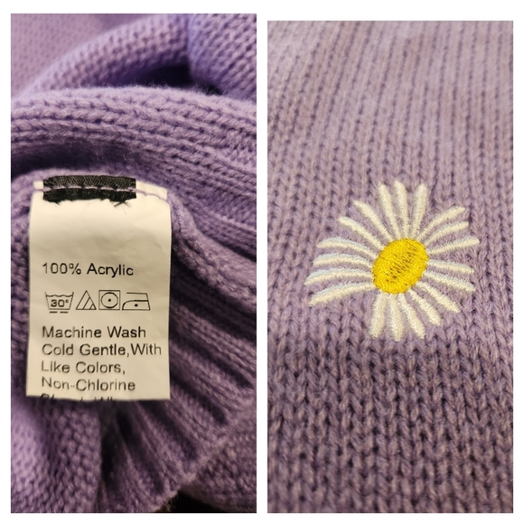 Beautiful Daisy Knit Cardigan - Picture 14 of 16